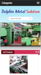 Mobile Screenshot of dolphinemetalsolution.com